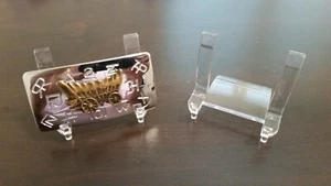 *5 Premium 2-3/16" Display Stand Belt Buckle Money Clip Paper Money Currency 36C - Picture 1 of 3
