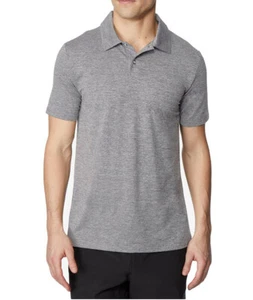 NEW MENS 32 DEGREES PERFORMANCE HEATHER LT GREY POLO SHIRT XL - Picture 1 of 2