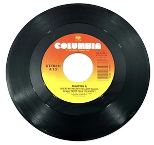 Martika I Feel The Earth Move/ Quiero Entregarte Mi Amor Columbia 45 rpm - Bild 1 von 2