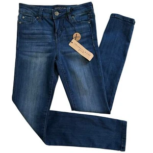 NWT Celebrity Pink Skinny Mid Rise Stretch Jeans Girls 10 - Picture 1 of 9