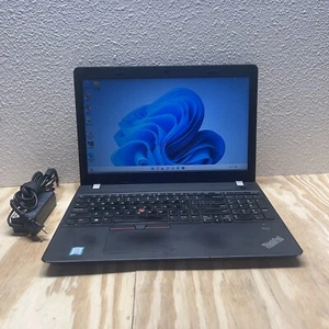 LENOVO THINKPAD E570 15.6" Intel Core i5-7200U 2.50GHz 8GBRAM -256GBSSD - Picture 1 of 8