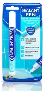 Marcador de masilla blanca pluma selladora: fregadero, azulejo de cocina y baño, corrector de manchas - Imagen 1 de 9