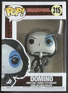 FUNKO POP Deadpool n°315 Domino Très bon état - Picture 1 of 6