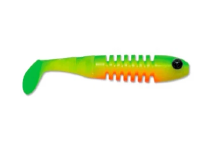 NEU Delalande Skeleton 11cm 2 Stück Gummiköder Gummifish Hecht Wels FARBEN - Bild 1 von 2