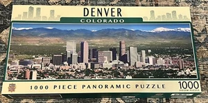 NEW Masterpieces | Denver 1000 Piece Panoramic Jigsaw Puzzle - Picture 1 of 3
