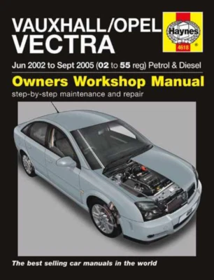 Vauxhall Opel Vectra 2002-2005 Nuevo Haynes Taller Manual Servicio Reparación - Imagen 1 de 4