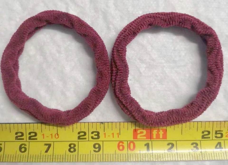 B1 Corbata para el cabello marrón mini corbata pelo banda elástica femenina cuerda para el cabello sombreros 5 piezas Foto 1 de 1