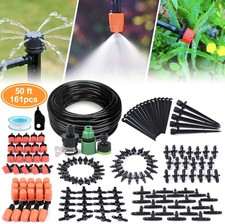 Kit completo per sistema di irrigazione a goccia, Tubo con ugelli, Set da 161 pz