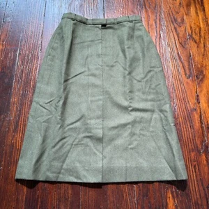 Vintage Pendleton Knockabouts Rock Damen 8 grün gefüttert 100 % Schurwolle HERGESTELLT IN USA - Bild 1 von 14