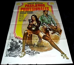 Boxcar Bertha ORIGINAL Argentina 72' POSTER Martin Scorsese Roger Corman Exploit - Picture 1 of 1