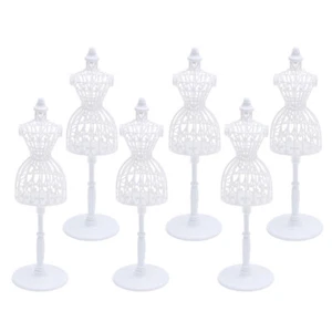 6 Pcs Doll Mannequin Hollow Miniature Dress Form Baby Creative Model Stand - Picture 1 of 12
