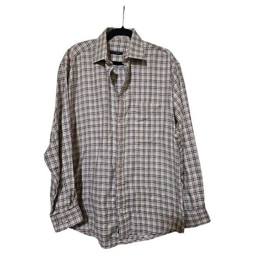 Camicia elegante uomo a quadri BURBERRY LONDON Taglia Medium