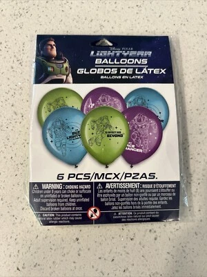 光年电影迪士尼玩具总动员儿童生日派对装饰乳胶气球 — 第 1/2 张图片
