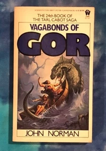 Vagabonds of Gor / John Norman / 24th Book of The Tarl Cabot Saga VGC - 1st Prnt - Picture 1 of 4
