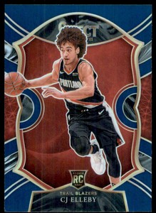 2020-21 Select Prizms Blue #100 CJ Elleby