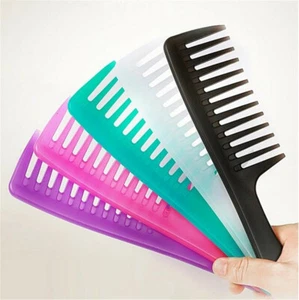 Hairdressing Tool Large Wide Toothed Curly Hair Comb Household Unisex for Beauty - Picture 1 of 12