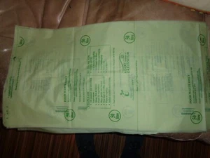 50 Litre 100% biodegradable/compostable food and garden waste bin bags (5 bags) - Picture 1 of 1