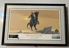 STAR WARS - Rare Limited Edition Signed Ralph McQuarrie lithograph “Rebel Patrol