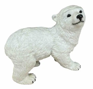 Vintage Lenox POLAR BEAR CUB Fine Porcelain Sculpture 1996 Animal Figurine - Picture 1 of 14