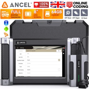 ANCEL HD8000 Diesel Heavy Duty Truck OBD2 Scanner DPF Regen HD Diagnostic Tool - Picture 1 of 18