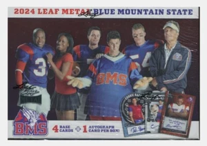 Caja de pasatiempos sellada de fábrica BMS Blue Mountain State 2024 hoja de metal azul - Imagen 1 de 1