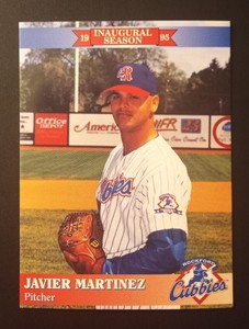 1995 Rockford Cubbies Javier Martinez #32