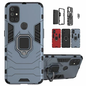 Stoßfest Hart PC Rüstung Ring Halter Ständer Etui Abdeckung für OnePlus 9/9 Pro/Nord - Bild 1 von 9