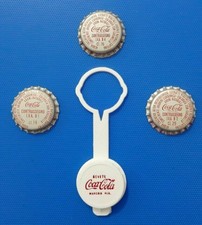 LOTTO DI 4 BELLISSIMI TAPPI COCA-COLA NUOVI DA COLLEZIONE, RARI...ENTRA!!!!