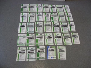 GREEN LINE COACH TIMETABLES X 33-USED CON - Picture 1 of 1