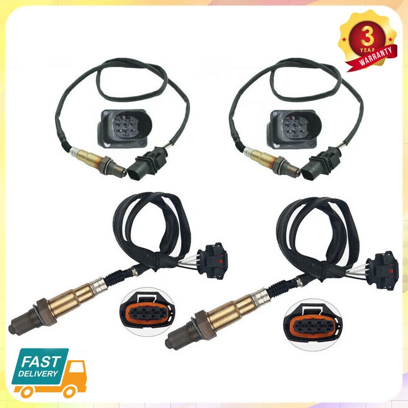 4X Up+Down Oxygen O2 Sensors For 2006 -2008 Porsche Cayman 2007 2008 Porsche 911 - Изображение 1 из 4