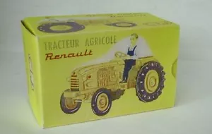 Repro Box CIJ Renault Trattore Agricolo Giallo - Foto 1 di 1