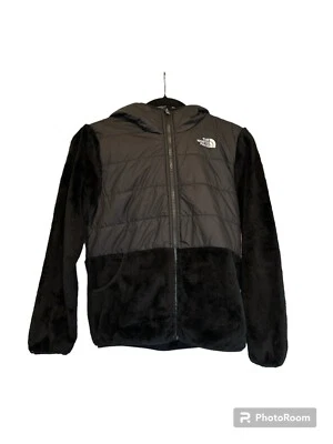The North Face Girls 🌀 Sherpa Mashup Hoodie Full Zipper Jacket YOUTH 🌀💥 D1145 - Image 1 of 2