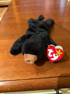Ty Original Beanie Baby BLACKIE SELTEN! PVC #4011 1993/1994 - Bild 1 von 8
