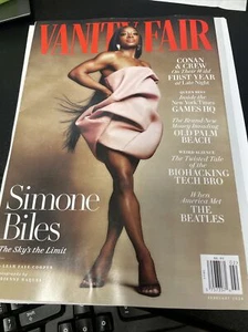 Vanity Fair Magazine February 2024 Simone Biles Conan & Crew - Picture 1 of 1