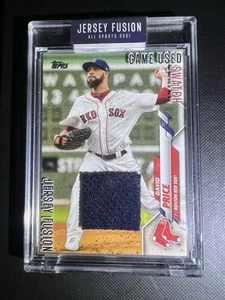 2021 David Price Jersey Fusion 💥Playoff💥Game Used Patch Boston Red Sox - Picture 1 of 2