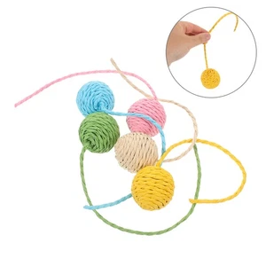 5 Stück Ball für Kratzbaum robuster Schwanz Katzenbaum Zubehör - Bild 1 von 12