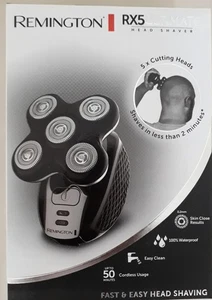 Remington RX5 Ultimate Head Shaver for Bald Men | Easy to Clean - Picture 1 of 2