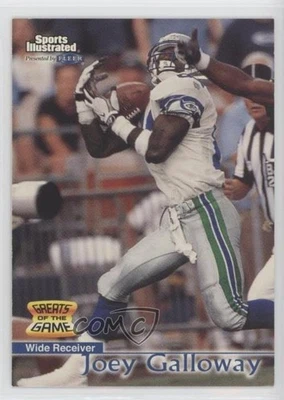 1999 Fleer Sports Illustrated Greats of the Game Joey Galloway #114 - Image 1 of 2