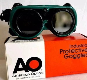 VTG American Optical Industrial Safety Goggles Eye Protection ANSI Z87.1 NEW - Picture 1 of 9