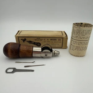 Vintage CA Myers Co. The AWL For ALL Famous Lock Stitch Sewing All Chicago Ill. - Picture 1 of 10