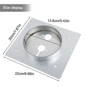 Diesel Heater Mounting Plate Stainless Turret Planar For Eberspacher-Webasto - Picture 1 of 12