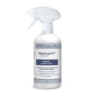 Vetericyn VF Plus Lösung 500 ml | Desinfektion von Wunden | für all Tierarten - Bild 1 von 1