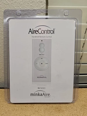 MinkaAire RC213 White Hand Held 256 Bit Airecontrol Ceiling Fan Remote Only *B* - Image 1 of 2