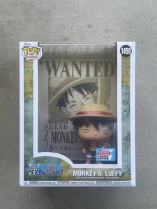 Funko Pop! One Piece - Monkey D. Luffy Wanted 2023 Convención de Otoño LE #1459 - Imagen 1 de 1