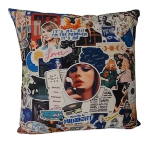 taylor swift throw accent pillow 18" X 18" - Picture 1 of 4