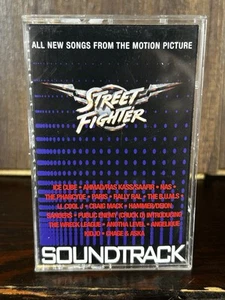 Street Fighter Soundtrack Album Film Movie Cassette Tape EMI 1st TH 1994 Rap - Picture 1 of 10
