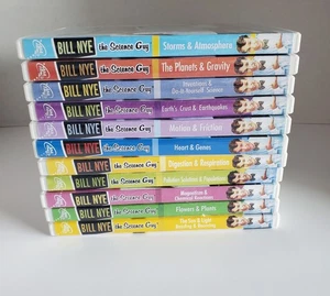 Disney Bill Nye The Science Guy DVD Lot - 11 DVDs - Picture 1 of 3