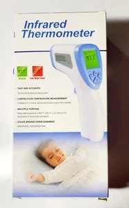 Termómetro digital infrarrojo frente temperatura precisa sin contacto - Imagen 1 de 1