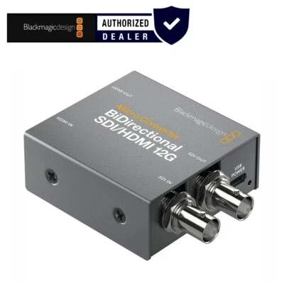 Blackmagic Design Âµ Converter BiDirect SDI/HDMI 12G with - Compatible with HDMI - Image 1 of 2