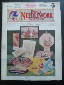 AUSGEFALLENE HANDARBEIT ILLUSTRIERTE Nr. 124 (1935) - Vintage Zeitschrift - Bild 1 von 10